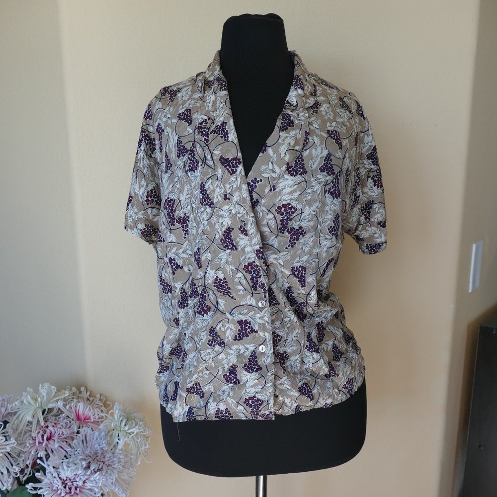 Jonathan Martin Grapevine Blouse- Size S
